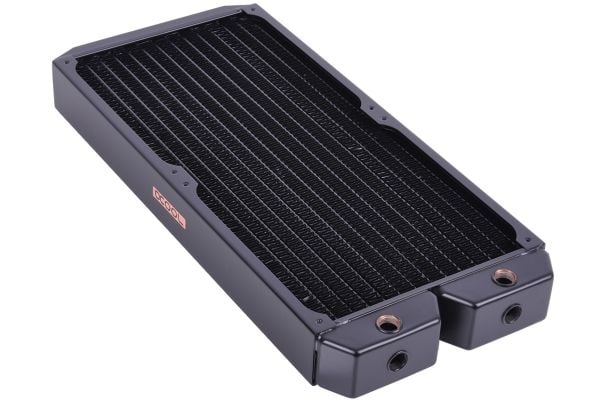 Alphacool NexXxoS XT45, Svart, Radiatorblokk, Væske, Messing, Kobber (Cu), Stål, 1/4", 1,5 stang