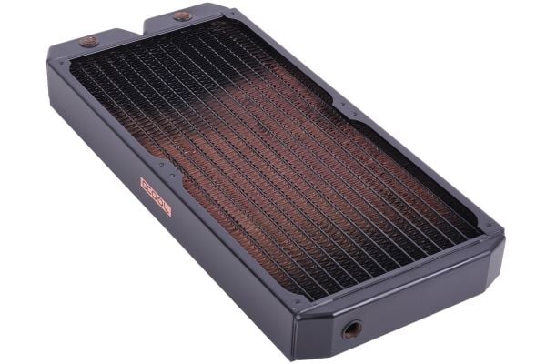 Alphacool NexXxoS XT45, Svart, Radiatorblokk, Væske, Messing, Kobber (Cu), Stål, 1/4", 1,5 stang