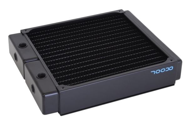Alphacool NexXxoS XT45, Kylarblock, Koppar, Metall, Svart, 1/4", 0,8 Bar, 20 cm
