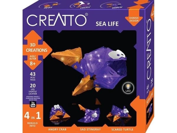 Kosmos Creatto Sea Life, 43 stykker, Dyr, 8 år