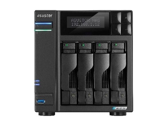 ASUSTOR Lockerstor 4 Gen2 AS6704T - NAS-server - iSCSI støtte