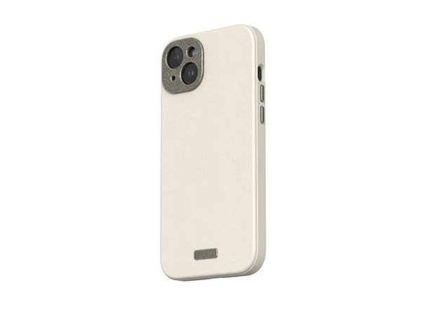 Moshi Napa för iPhone 15 Plus - Eggnog white