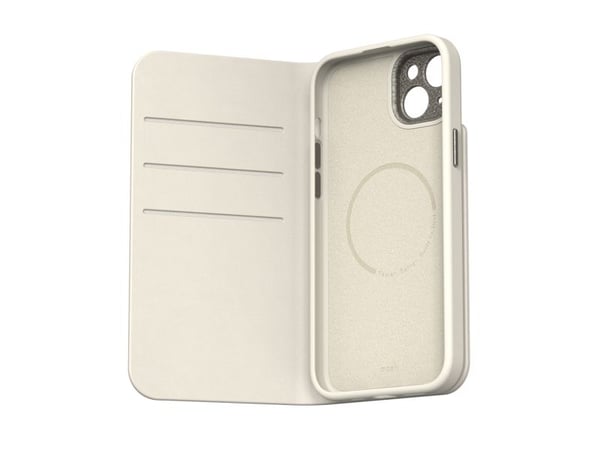 Moshi Overture till iPhone 15 Plus - Eggnog white