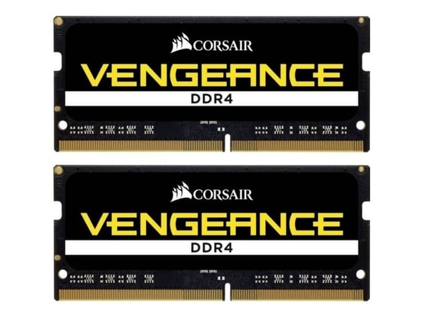 CORSAIR Vengeance - DDR4 - sett - 32 GB: 2 x 16 GB - SO DIMM 260-pin - 3000 MHz / PC4-24000 - CL18 - 1.2 V - ikke-bufret - ikke-ECC
