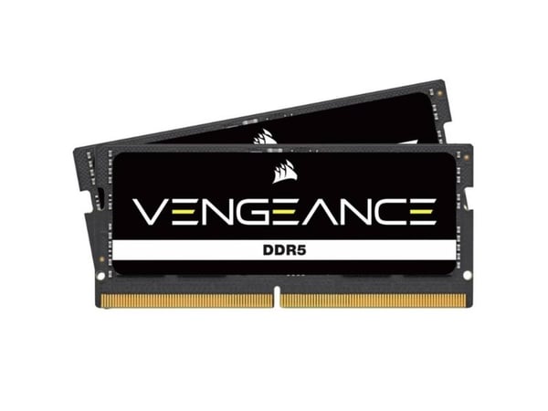 CORSAIR VENGEANCE 16GB 2x8GB DDR5 4800MHz SODIMM Ubufret 40-40-40-77 Black PCB Std PMIC 1.1V