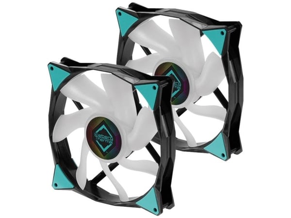 Iceberg Thermal IceGALE ARGB, Vifte, 14 cm, 500 RPM, 1600 RPM, Sort