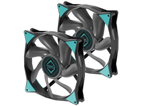 Iceberg Thermal IceGALE, Vifte, 14 cm, 500 RPM, 1600 RPM, Sort