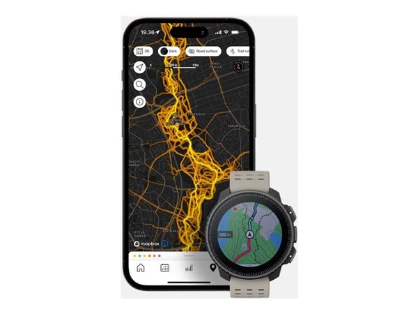 Suunto Vertical - Glassfiberforsterket polyamid - sportsur med stropp - silikon - håndleddstørrelse: 125-175 mm - display 1.4" - Bluetooth - 86 g -...