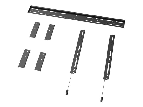 Multibrackets M Universal Wallmount Fixed X Large - Konsol - låg profil - för LCD-display - stål - svart - skärmstorlek: 42"-90" - väggmonterbar Multibrackets M Universal Wallmount Fixed X Large - Konsol - låg profil - för LCD-display - stål - svart - skärmstorlek: 42"-90" - väggmonterbar