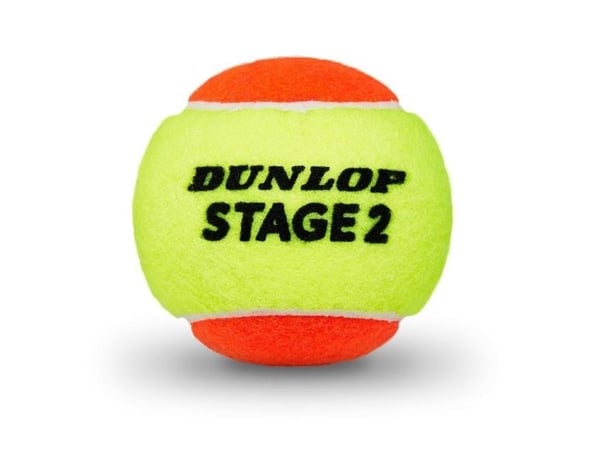 Ute-tennisball Dunlop STAGE 2 ORANGE ITF