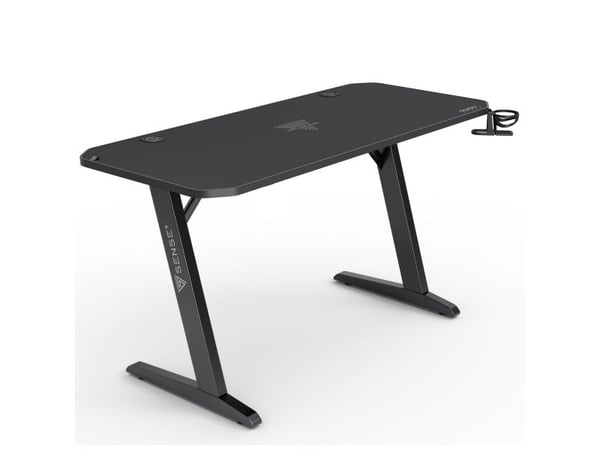 SENSE7 Nomad Classic Skrivebord Sort 140 cmx60 cm Klassisk