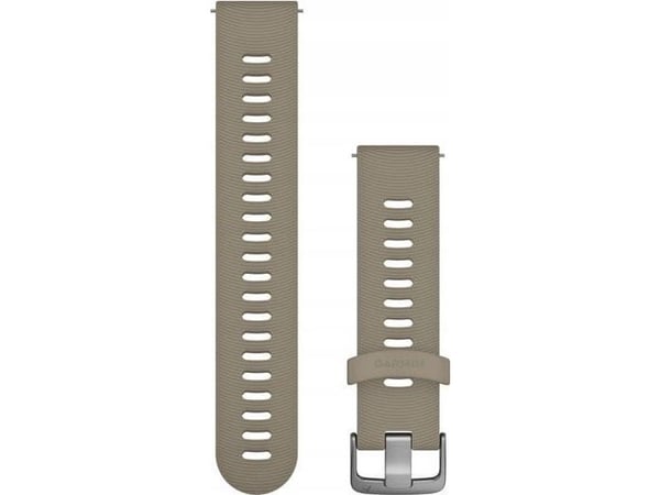 Garmin Quick Release Band - Klokkestropp for smart armbåndsur - 127 - 215 mm - sandstein - for Forerunner 55