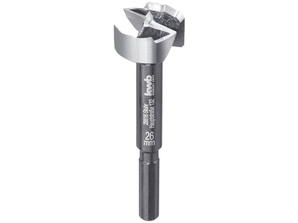 kwb 706326, Porakone, Keskitysporanterä, 2,6 cm, Kovapuu, MDF, Pehmopuu, Blisteri, 1 kpl