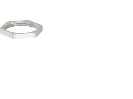 OBO Mutter PG13,56 mm hög polystyren ljusgrå RAL 7035