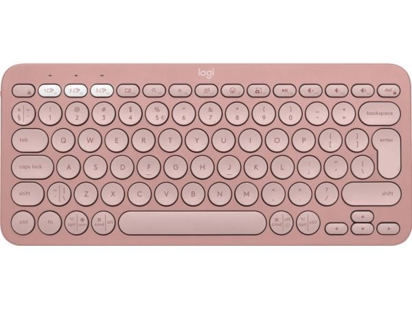 Logitech Pebble - - trådløs - QWERTY - US International