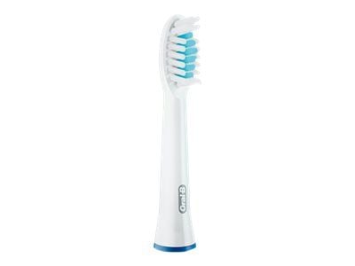 Oral-B Pulsonic Sensitive - Extra tandborsthuvud - till tandborste - vit (paket om 2) - för Pulsonic 9565, 9585, 9595