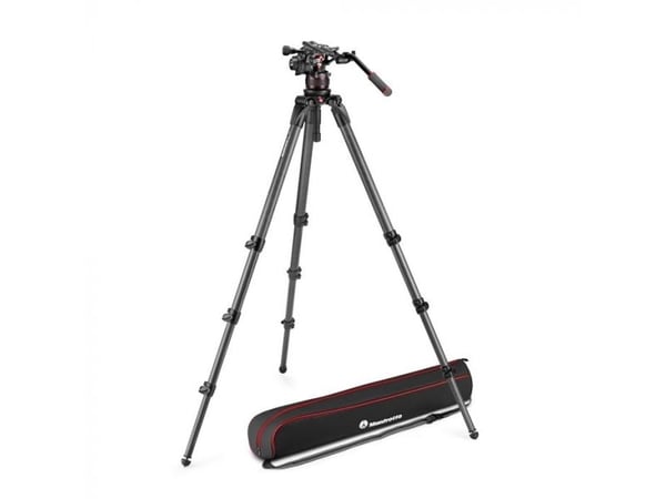 Manfrotto 536 Stativ + 612 Hode + Veske