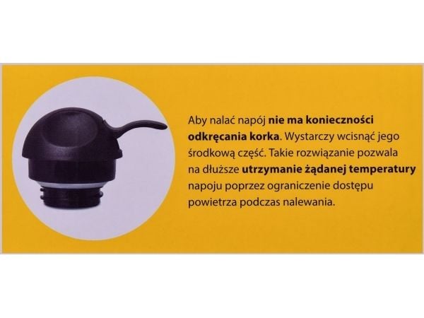 Promis terästermos 2000ml hopea (TMH-20H)