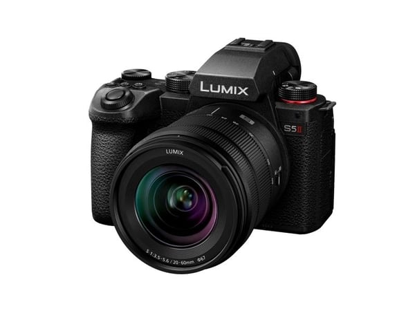 Panasonic Lumix DC-S5M2K - Digitalkamera - speilløst - 24.2 MP - Full Frame - 6K / 30 fps - 3optisk x-zoom 20-60mm F3.5-5.6 linse - Wi-Fi, Bluetooth