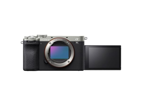 Sony a 7C II, 33 MP, 7008 x 4672 pikseliä, Exmor R CMOS, 4K Ultra HD, Kosketusnäyttö, Musta, Hopea