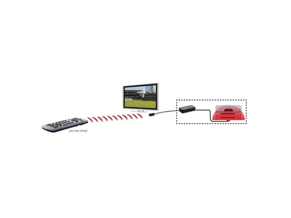 Marmitek Invisible Control 6 XTRA, Universal, Svart, 10 m, 60°, 30 - 60 kHz, 100 - 240 V