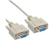 InLine 12225, Beige, 5 m, DB9, DB9, Naaras, Naaras