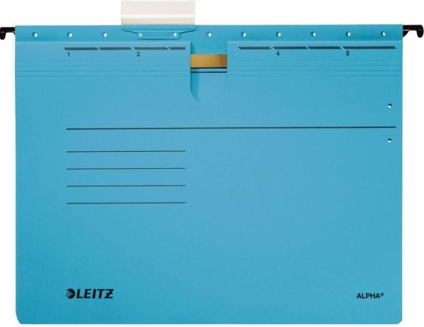LEITZ ALPHA H?ngehefter, A4, kaufm?nnische Heftung, sininen - Markkinoilla: D / L / A / CH - 25 St?ck (1984-00-35) LEITZ ALPHA H?ngehefter, A4, kaufm?nnische Heftung, sininen - Markkinoilla: D / L / A / CH - 25 St?ck (1984-00-35)