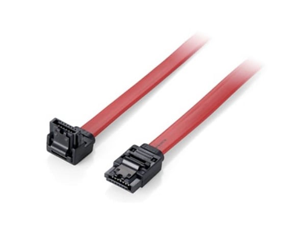 Equip 111902, 0,5 m, SATA III, SATA 7-pin, SATA 7-pin, Hankjønn/hankjønn, Rød