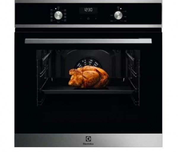 Electrolux EOD5H70BX, Medium, Elektrisk ugn, 2750 W, 65 l, AquaClean, Inbyggd