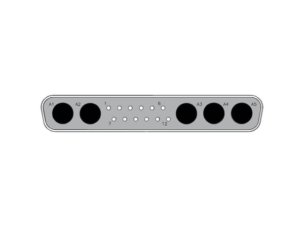 Molex 1731070183 D-SUB kontaktforbindelse (1 stk)