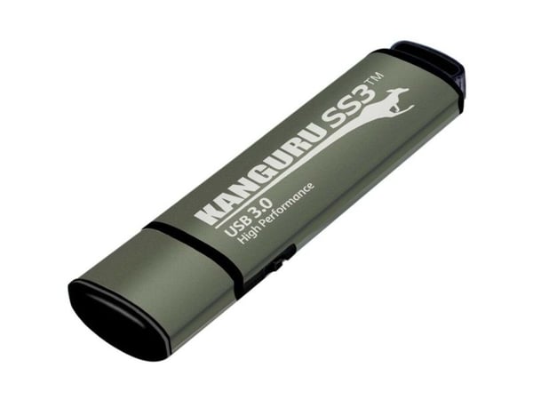 Kanguru SS3 USB 3.0 with Write Protect Switch - USB flash-enhet - 256 GB - USB 3.0