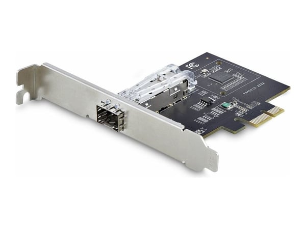 Startech 1-Port GbE SFP Network Card, PCIe 2.1 x1, Intel I210-IS, 1GbE Controller, 1000BASE Copper/Fiber Optic, Single-Port Gigabit Ethernet NIC, D...