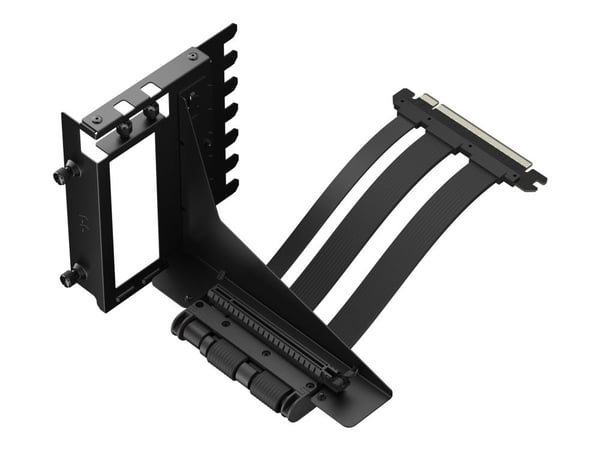Fractal Design Flex 2 - GPU-brakettsett - svart, matt svart (kabel)