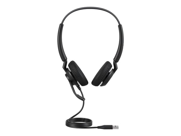 Jabra Engage 40 Stereo - Hodesett - on-ear - kablet - USB-A - lydisolerende - Optimert for UC