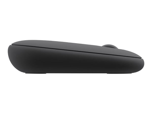 Logitech 920-012244, Langaton, RF Wireless + Bluetooth, Näppäimen saksikytkin, QWERTY, Grafiitti, Sisältää hiiren