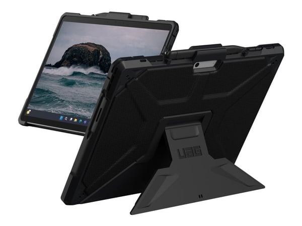 UAG Metropolis Series Rugged Case for Surface Pro 9 Black Metropolis Series - Black - Bagsidecover til nettbrett - grov - sort - for Microsoft Surf...