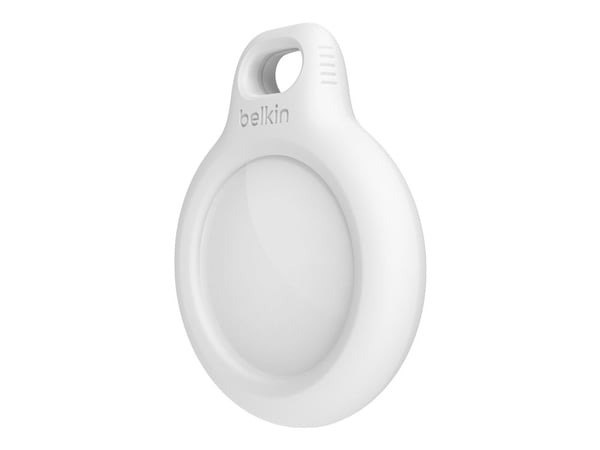Belkin F8W974btWHT, Avaimenperä äänellä, Valkoinen, Naarmuuntumisenkestävä, 1 kpl, AirTag, 6,5 g