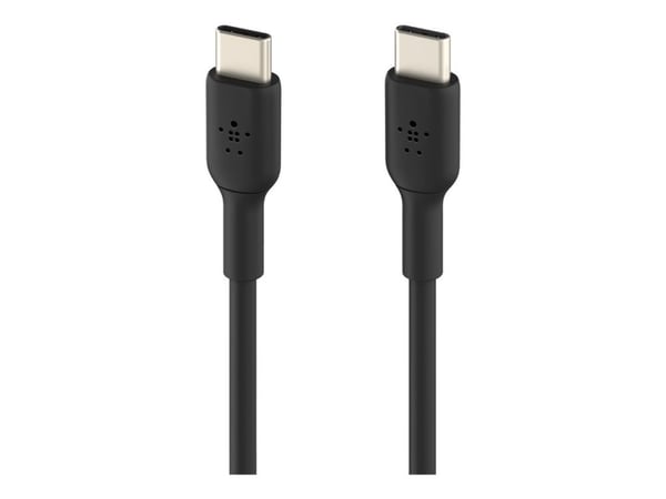Belkin BoostCharge - USB-kabel - USB-C (hann) til USB-C (hann) - 2 m - svart