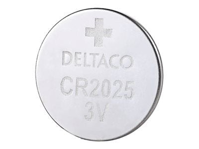 DELTACO Ultimate - Batteri CR2025 - Li