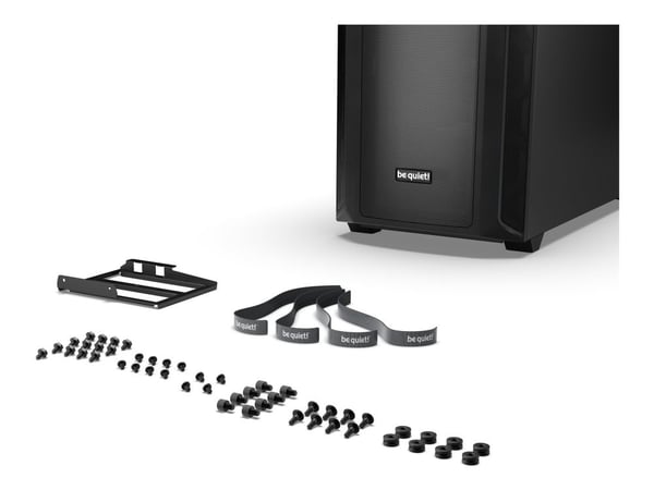 be quiet! -  SHADOW BASE 800 - Midi-tårn - utvidet ATX (E-ATX) - sidepanel med vindu (herdet glass) - ingen strømforsyning (ATX / PS/2) - svart - U...