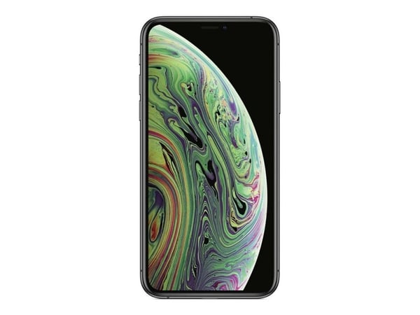 Refurbished | Apple iPhone XS - 4G-älypuhelin - kaksi SIM-korttia - RAM 4 Gt / 256 Gt - OLED-skærm - 5,8" - 2436 x 1125 pikseliä - takakamera 12 MP...