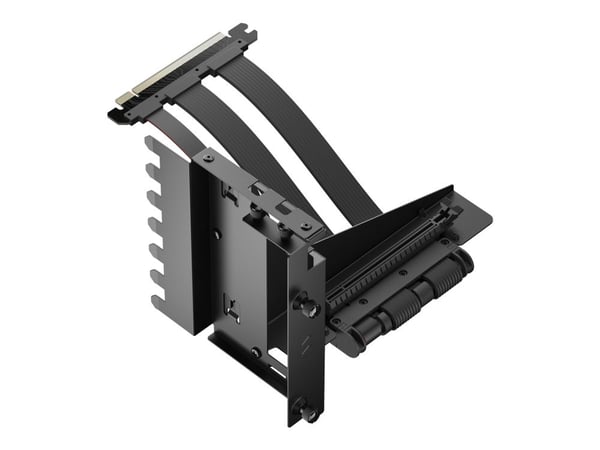 Fractal Design Flex 2 - GPU-brakettsett - svart, matt svart (kabel)