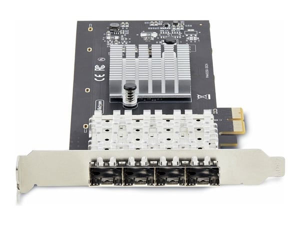 StarTech.com P041GI-NETWORK-CARD, Sisäinen, Langallinen, PCI Express, Kuitu, 1000 Mbit/s, Musta