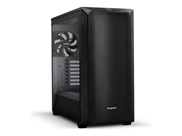 be quiet! -  SHADOW BASE 800 - Midi-tårn - utvidet ATX (E-ATX) - sidepanel med vindu (herdet glass) - ingen strømforsyning (ATX / PS/2) - svart - U...