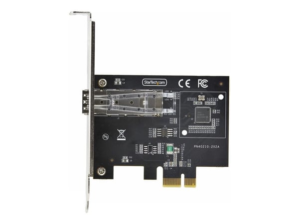 StarTech.com P011GI-NETWORK-KORTTI, Sisäinen, Langallinen, PCI Express, Kuitu, 1000 Mbit/s, musta