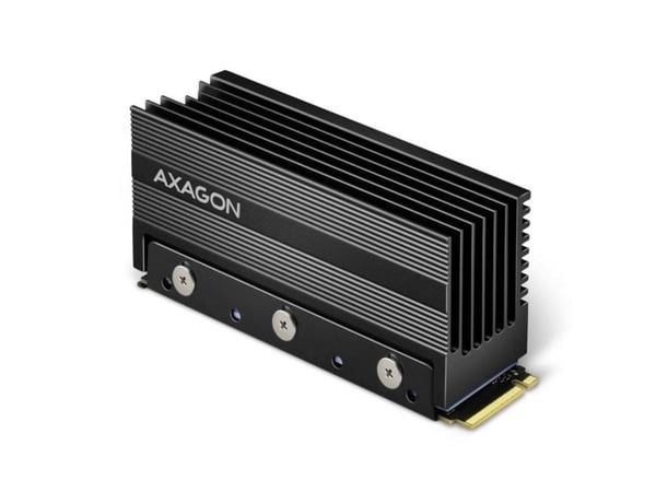 AXAGON CLR-M2XL - Fasttilstands-drevvarmelegeme - M.2 NVMe Card / SATA