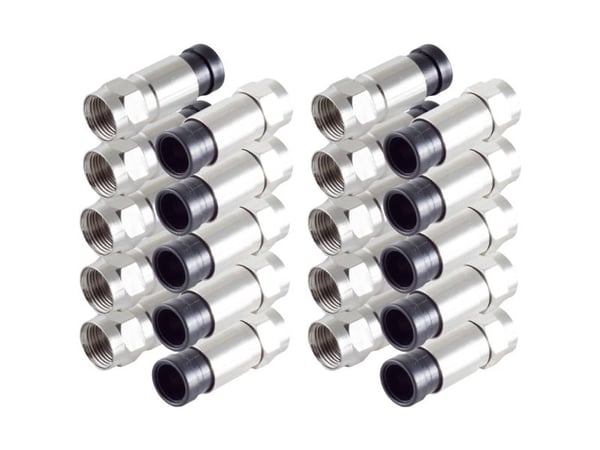 shiverpeaks BS15-300314, F-tyyppi, F, F, 7 mm, Ruostumaton teräs, 10 kpl