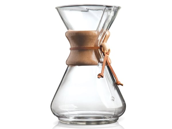 Chemex CM-10A, 1,48 l, Glass, Lær, Tre, Brun, Gjennomsiktig, 130 mm, 130 mm, 235 mm Chemex CM-10A, 1,48 l, Glass, Lær, Tre, Brun, Gjennomsiktig, 130 mm, 130 mm, 235 mm