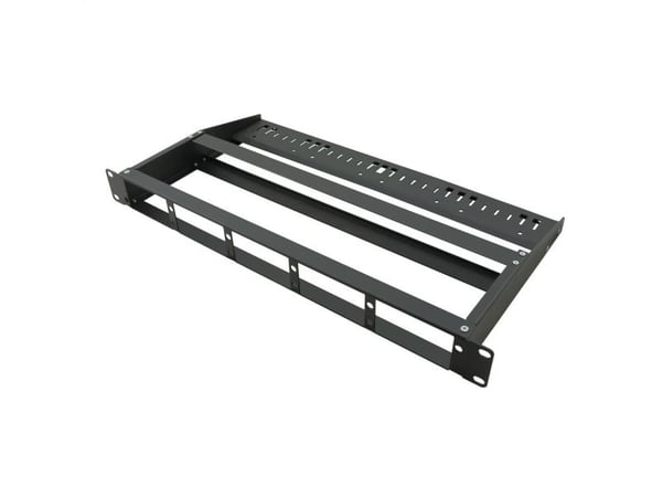 Value 21.99.1108, Panelsats, Svart, 19U, 1,11 kg, 1 styck, 290 mm