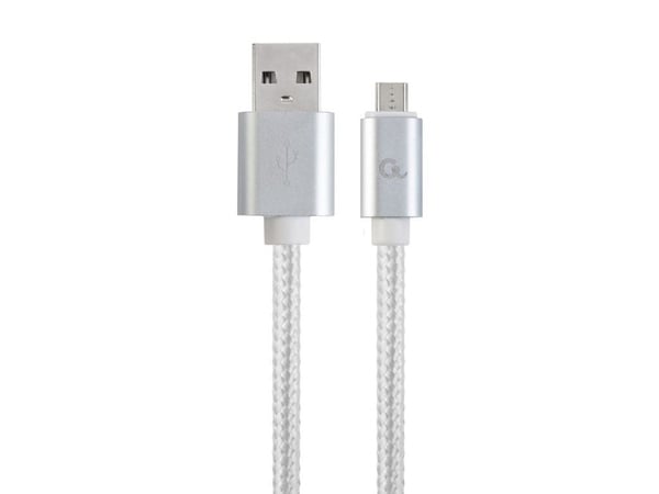 Cablexpert - USB-kaapeli - USB (han) til Micro-USB Type B (han) - USB 2.0 - 1.8 m - muoto - sølv